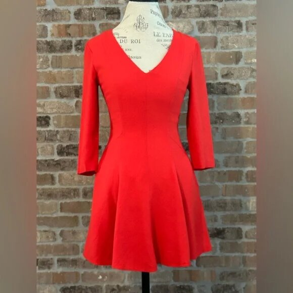 ARMANI EXCHANGE | Red Mini Dress - Picture 4 of 10